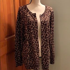 Cheetah cardigan